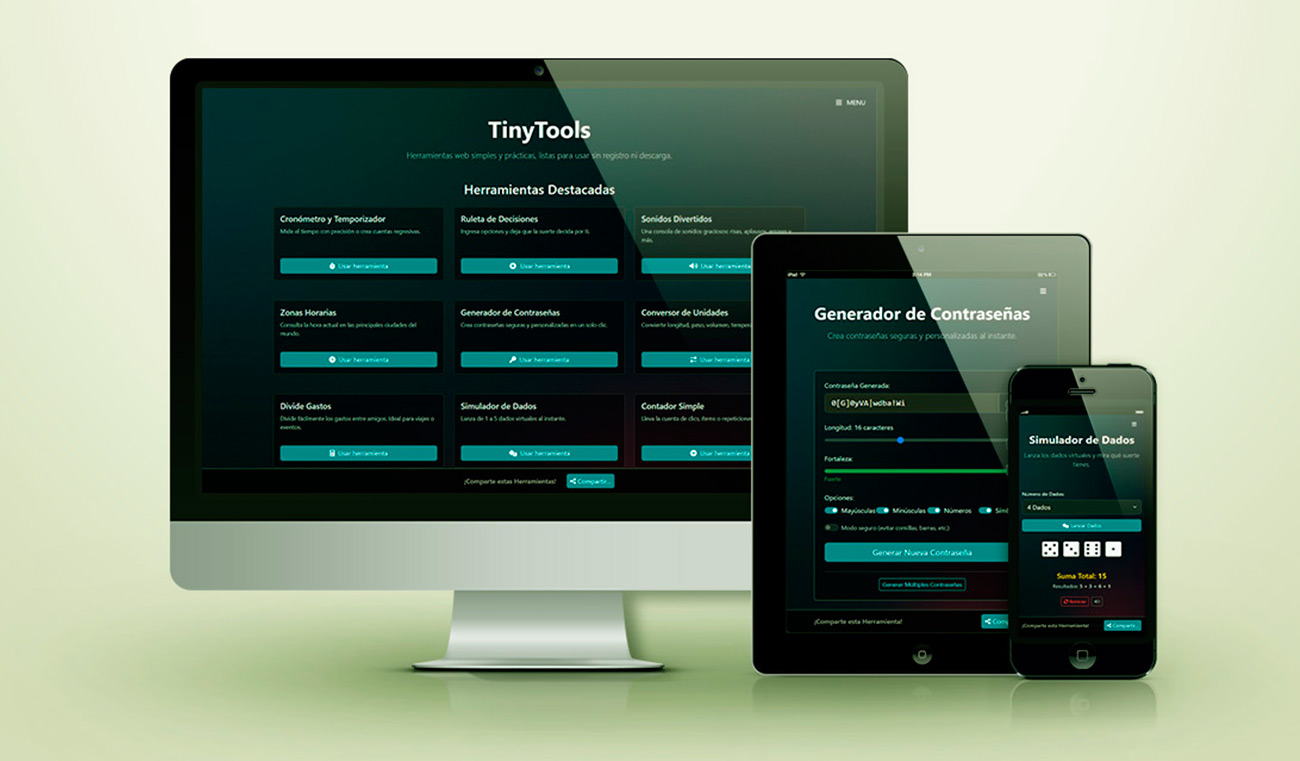 tiny-tools screens